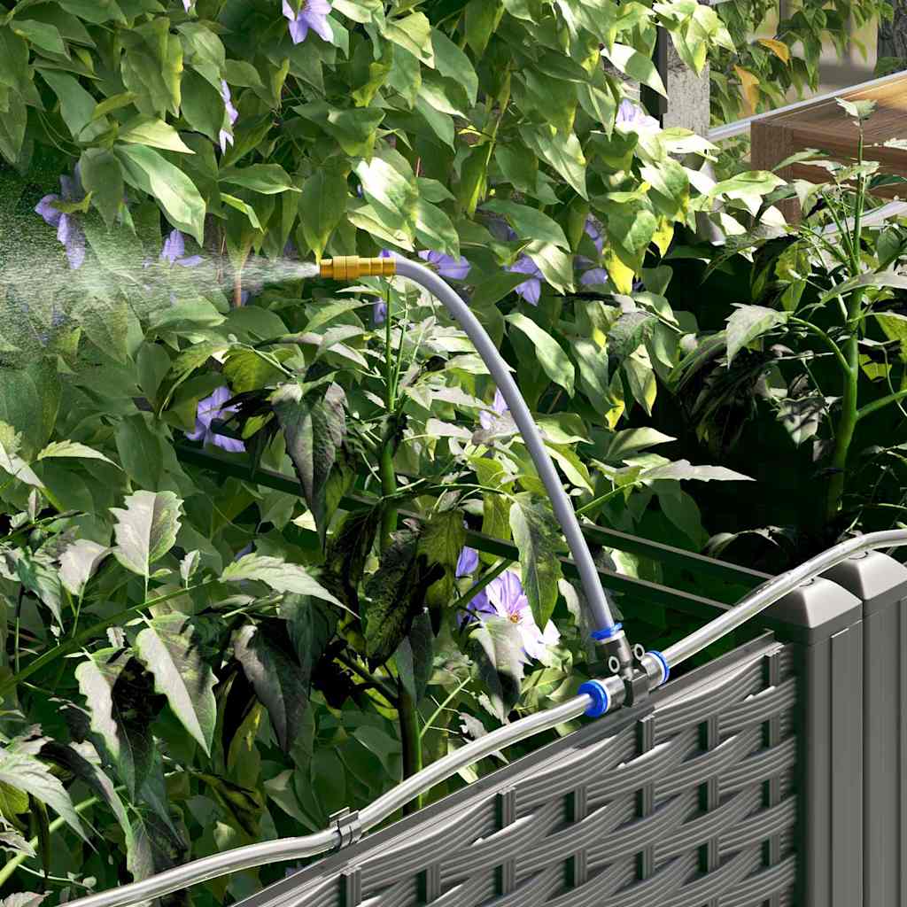 Garden Black 120 x 40 x 126 cm Steel