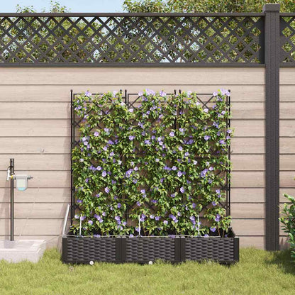 Garden Black 120 x 40 x 126 cm Steel