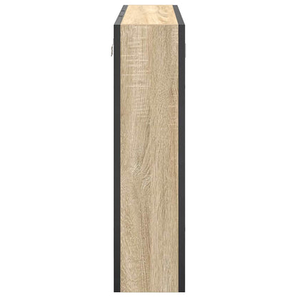 Bathroom Mirror Cabinet Beige 60 x 16 x 60 cm Engineered wood