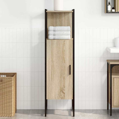 Bathroom Cabinet Beige 33 x 33 x 120.5 cm Engineered wood
