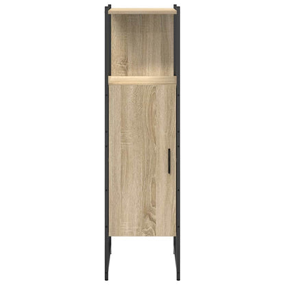 Bathroom Cabinet Beige 33 x 33 x 120.5 cm Engineered wood