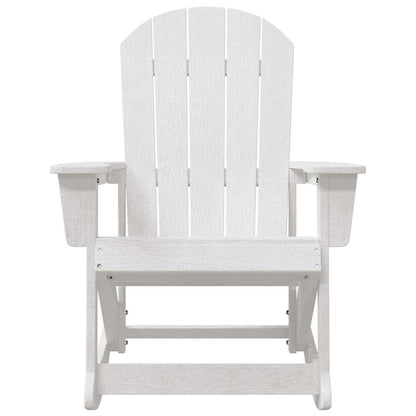 Adirondack Rocking Chair White 73.5 x 92 x 90cm HDPE