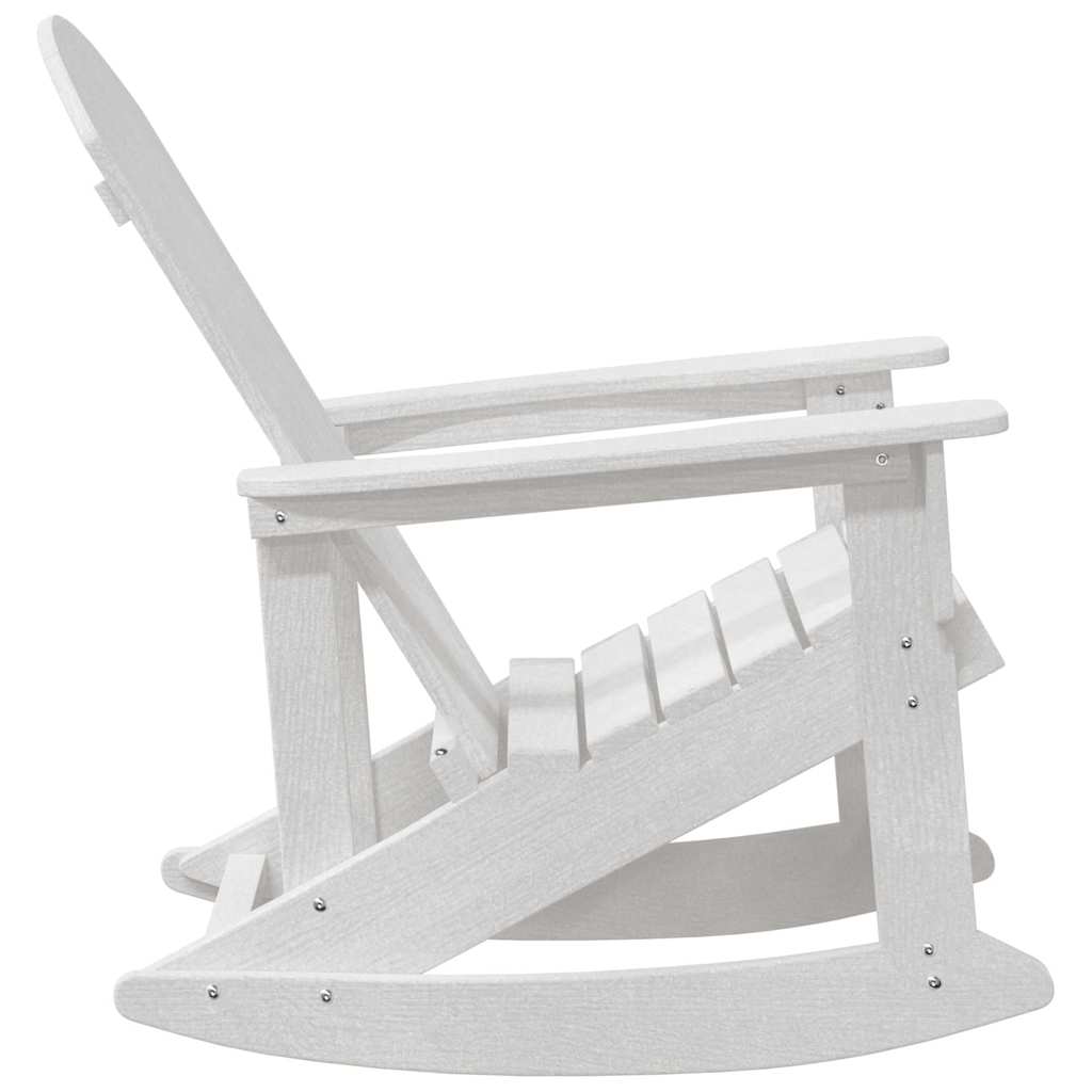 Adirondack Rocking Chair White 73.5 x 92 x 90cm HDPE