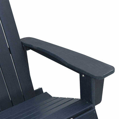 Adirondack Rocking Chair Navy 73.5 x 92 x 90cm HDPE