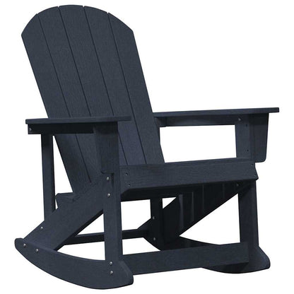 Adirondack Rocking Chair Navy 73.5 x 92 x 90cm HDPE