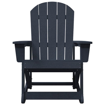 Adirondack Rocking Chair Navy 73.5 x 92 x 90cm HDPE