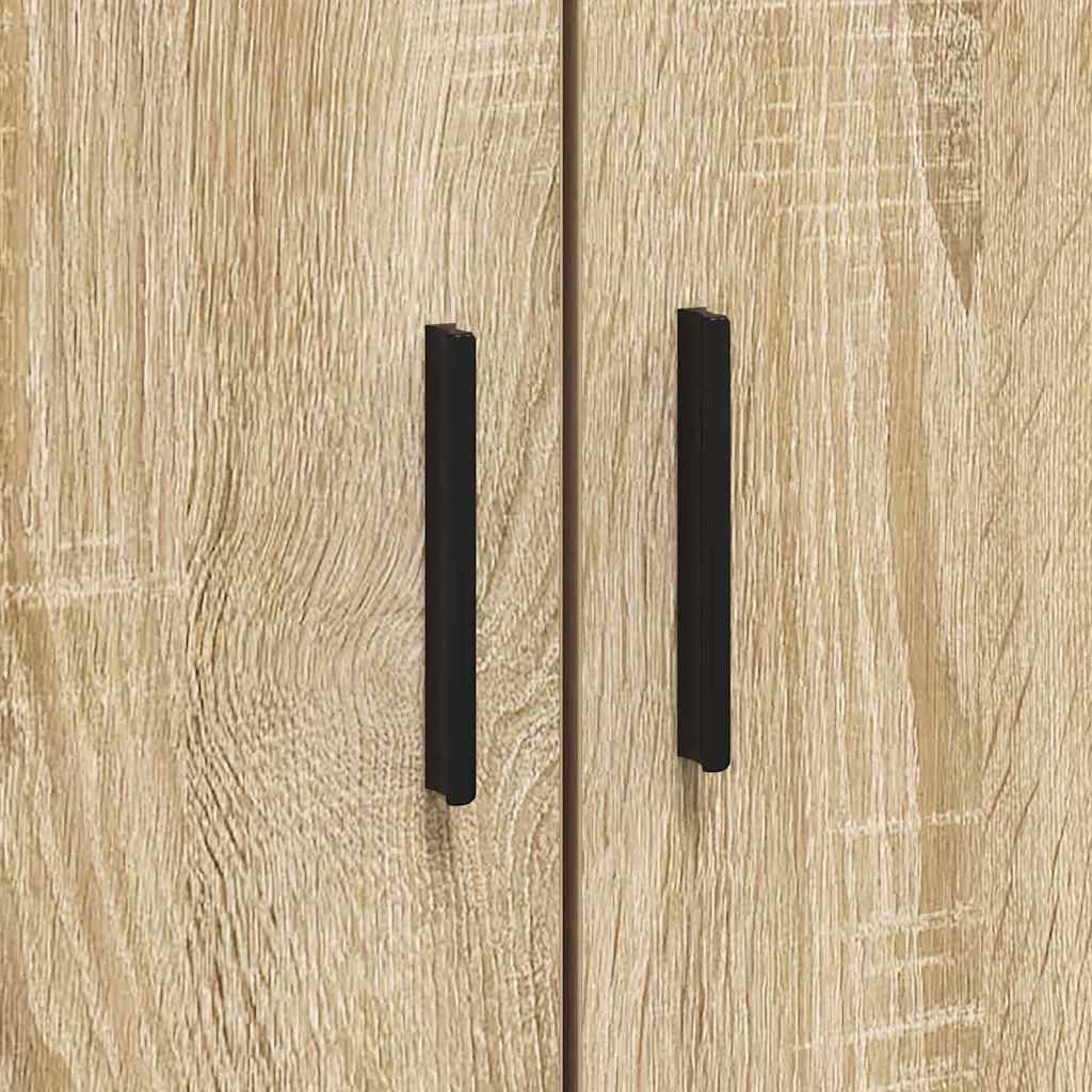 Bed Frame with Drawer Sonoma Oak 100 x 200 cm Engineered Wood