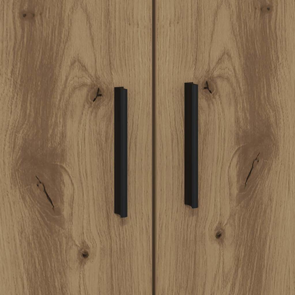 Bed Frame with Drawer Artisan Oak 100 x 200 cm Engineered Wood