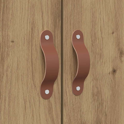 Bed Frame with Storage Artisan oak 150 x 200 cm Engineered wood