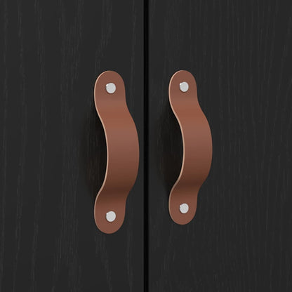 Bed Frame with Storage Black oak 200 x 200 cm Engineered wood