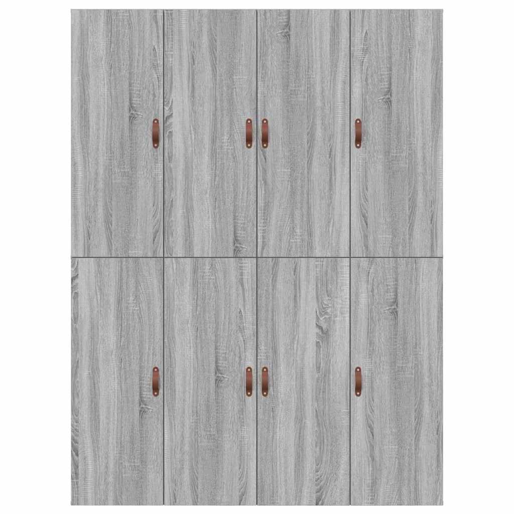 Bed Frame with Storage Grey sonoma 160 x 200 cm Engineered wood