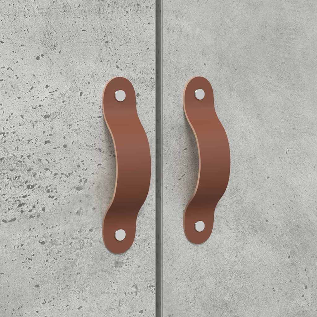 Storage Bed Frame Concrete Grey 135 x 190 cm Engineered Wood