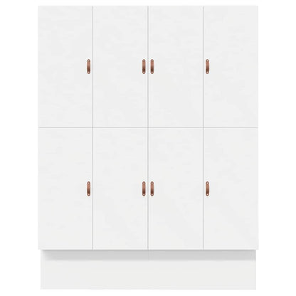 Storage Bed Frame with Drawer White 200 cm Engineered Wood