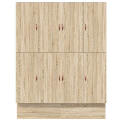 Storage Bed Frame with Drawer Sonoma Oak 200 cm Engineered Wood