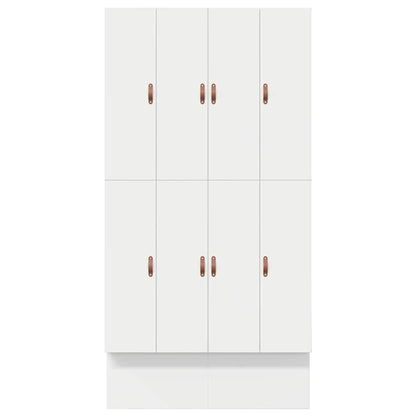 Storage Bed Frame with Drawer White 120 cm Engineered Wood