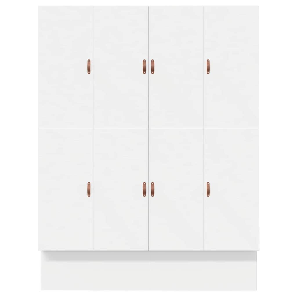 Storage Bed Frame with Drawer White 180 cm Engineered Wood