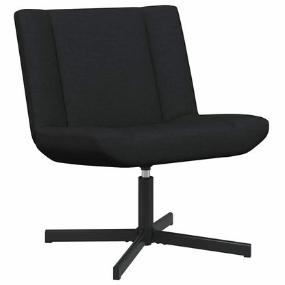 Swivel Chair Black 63 x 75 x 76 cm Fabric