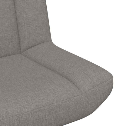 Swivel Chair Taupe 63 x 75 x 76 cm Fabric