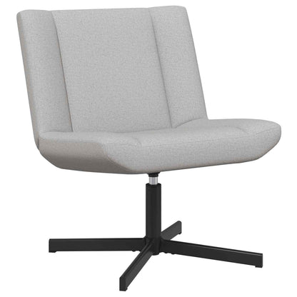 Swivel Chair Cloud Grey 63 x 75 x 76 cm Fabric