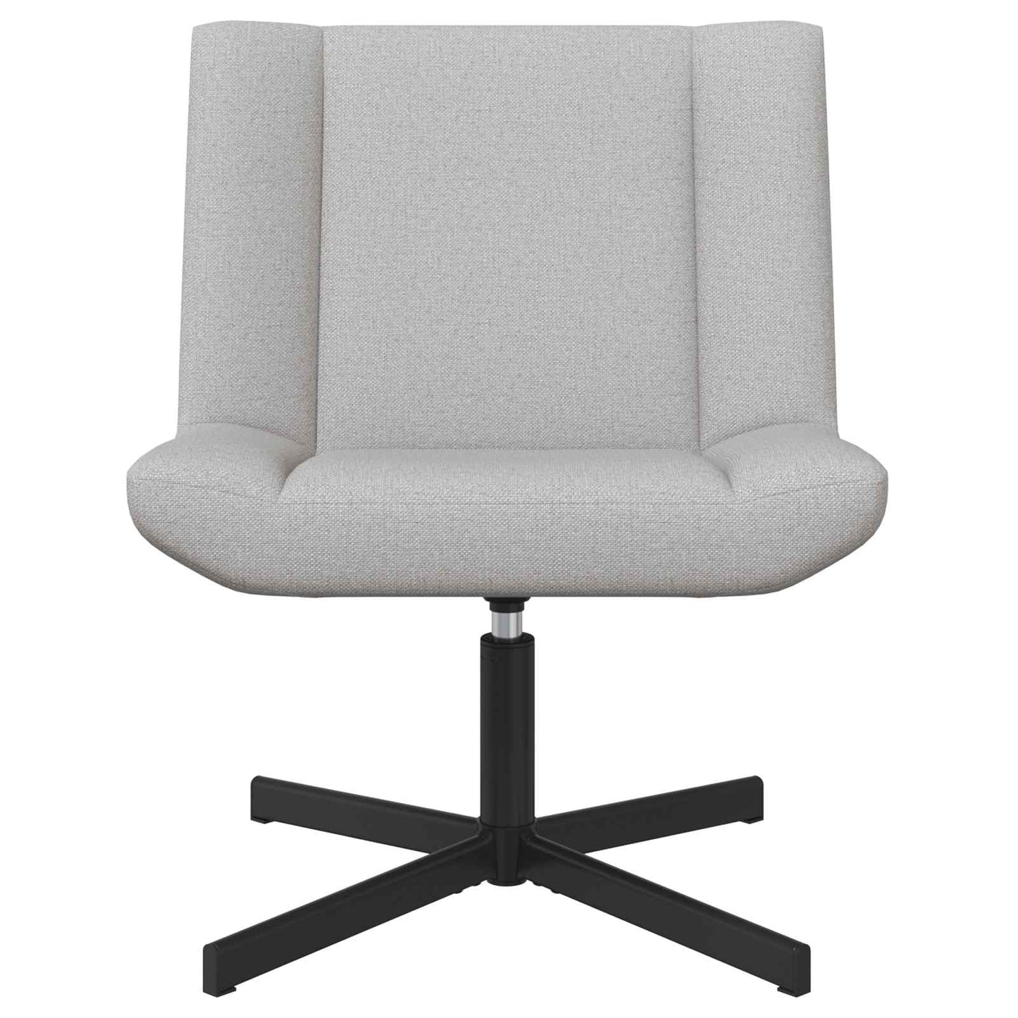 Swivel Chair Cloud Grey 63 x 75 x 76 cm Fabric