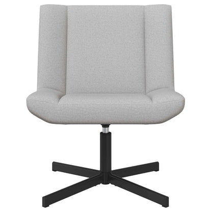 Swivel Chair Cloud Grey 63 x 75 x 76 cm Fabric