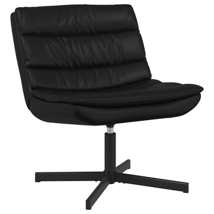 Swivel Chair Black 63 x 75 x 76 cm PU
