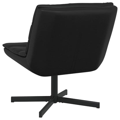 Swivel Chair Black 63 x 75 x 76 cm PU