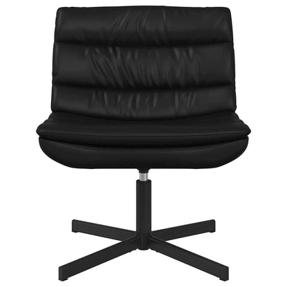 Swivel Chair Black 63 x 75 x 76 cm PU