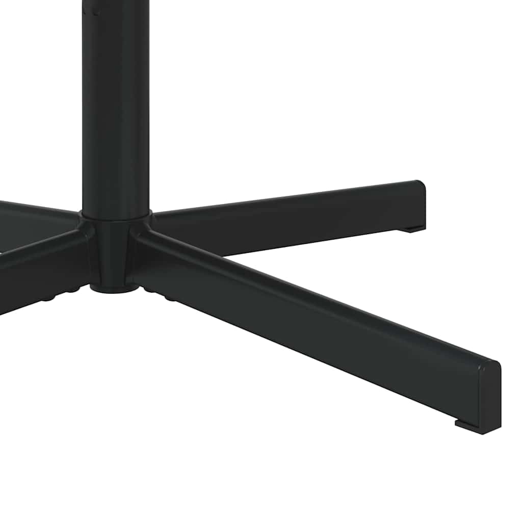 Swivel Chair Black 63 x 75 x 76 cm Shiny PU