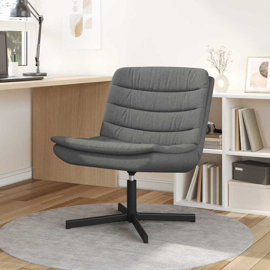 Swivel Chair Dark grey 63 x 75 x 76 cm Fabric