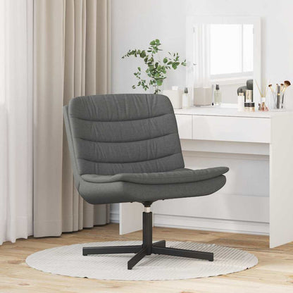 Swivel Chair Dark grey 63 x 75 x 76 cm Fabric