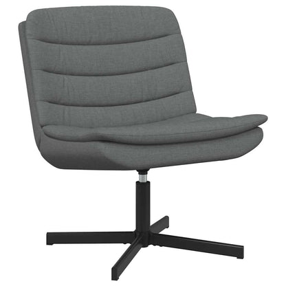 Swivel Chair Dark grey 63 x 75 x 76 cm Fabric