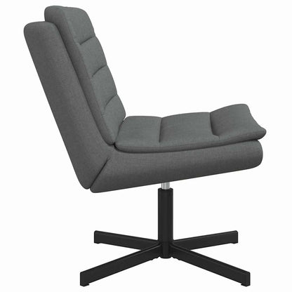 Swivel Chair Dark grey 63 x 75 x 76 cm Fabric