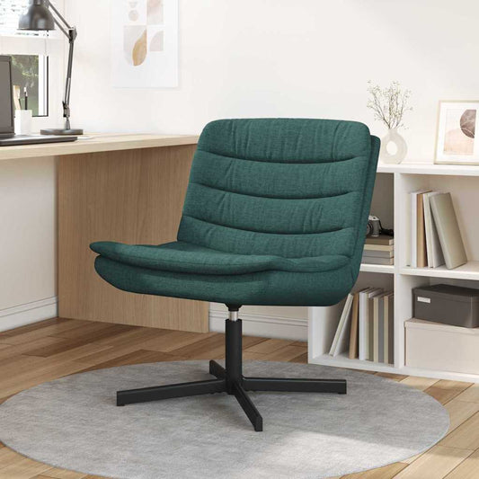 Swivel Chair Dark green 63 x 75 x 76 cm Fabric