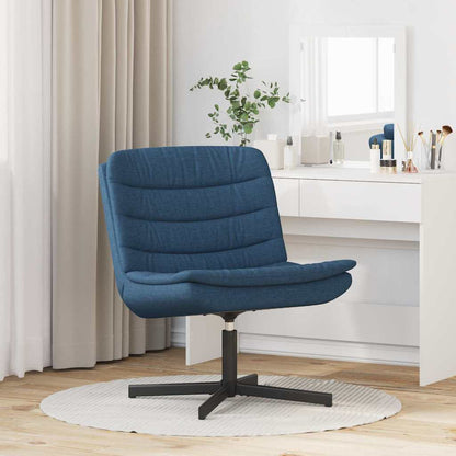 Swivel Chair Blue 63 x 75 x 76 cm Fabric