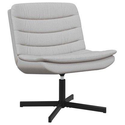 Swivel Chair Cloud Grey 63 x 75 x 76 cm Fabric