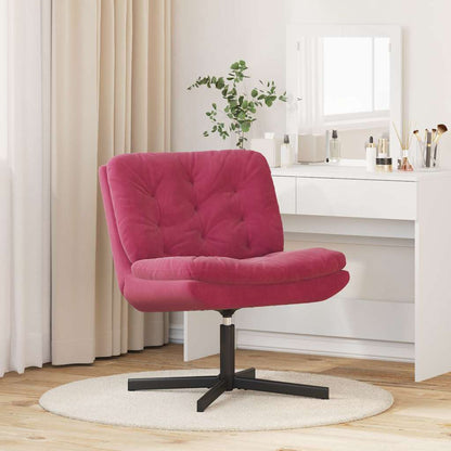 Swivel Relaxing Chair Other Wine red 63 x 75 x 76 cm Velvet