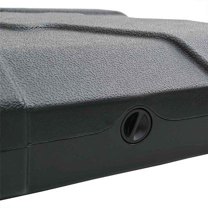 Umbrella Base Set 2 pcs Black 88.5 x 88.5 x 12 cm Plastic