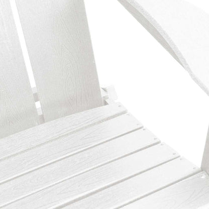 Garden Lounge Furniture 2 pcs White 74.5 x 80.5 x 90cm Plastic