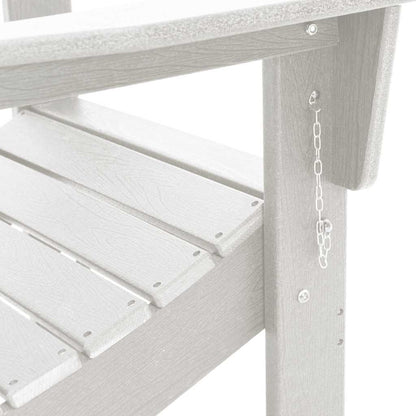 Garden Lounge Furniture 2 pcs White 74.5 x 80.5 x 90cm Plastic