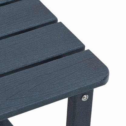 Garden Lounge Furniture 3 pcs Navy 38 x 38 x 46cm Plastic