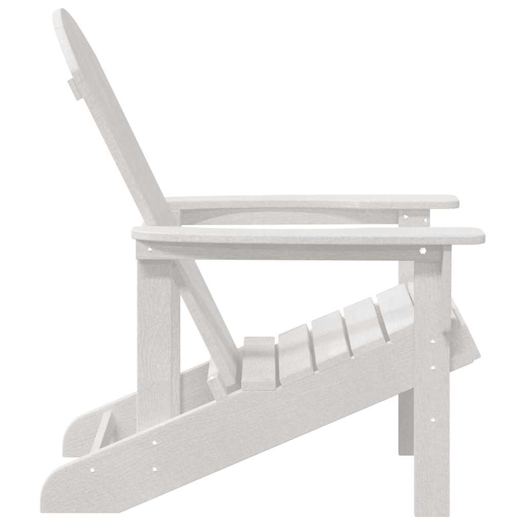 Garden Lounge Furniture 2 pcs White 74 x 82 x 90cm Polyethylene