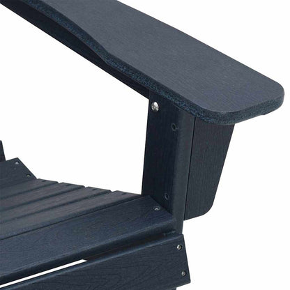 Garden Lounge Furniture 2 pcs Navy 74 x 82 x 90cm Polyethylene