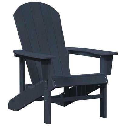 Garden Lounge Furniture 2 pcs Navy 74 x 82 x 90cm Polyethylene