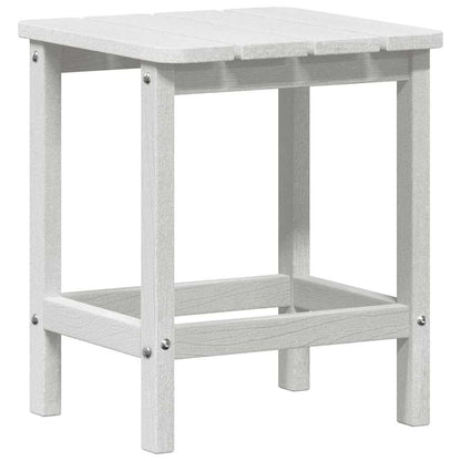 Garden Lounge Furniture 3 pcs White 38 x 38 x 46cm Plastic