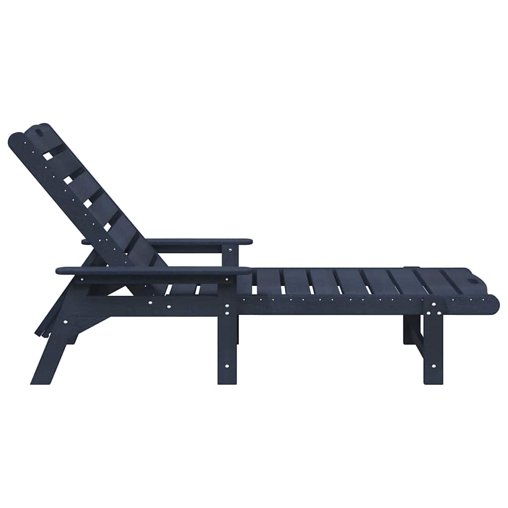 Garden Lounge Furniture Reclining 2 pcs Navy 53 x 195.5 x 30cm