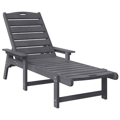 Garden Lounge Furniture 2 pcs Light Grey 53 x 195.5 x 30cm