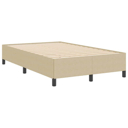 Bed Frame Grey Green 120 x 190 cm Corduroy fabric