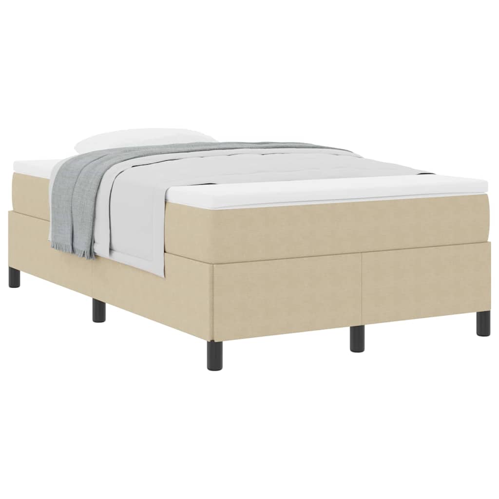 Bed Frame Grey Green 120 x 190 cm Corduroy fabric