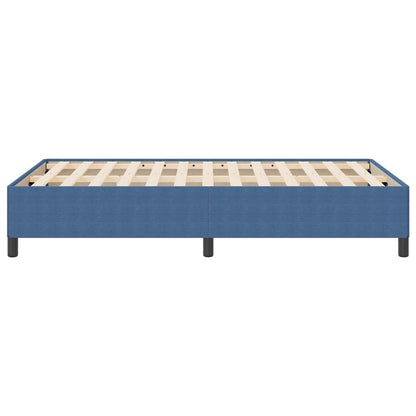 Bed Frame Blue 120 x 200 cm Corduroy fabric